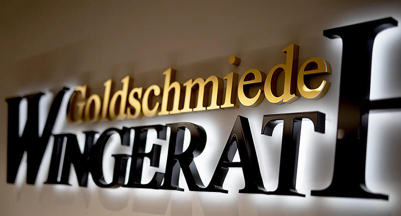 Goldschmiede Wand Logo